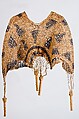Garment (Nkutu), Pineapple fiber (Ananas sativus Schult.), sedge fiber (Cyperus rotundus Linn.), pigment, Kongo peoples